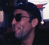 Nic smiling at fans