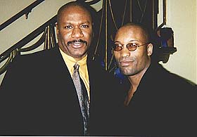 Ving Rhames and John Singleton