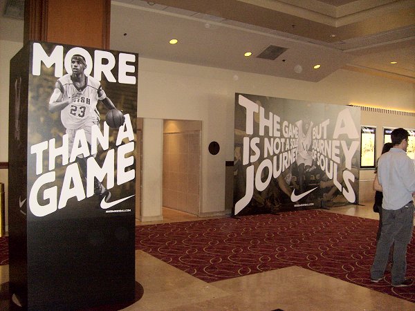 lobby displays